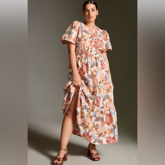 Anthropologie Somerset Maxi Dress Botanic Garden - Picture 1 of 7